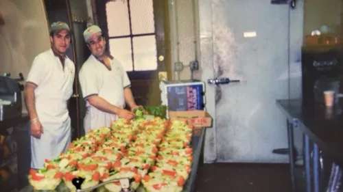 The Markantonis family catering business in Belmont, Massachusetts