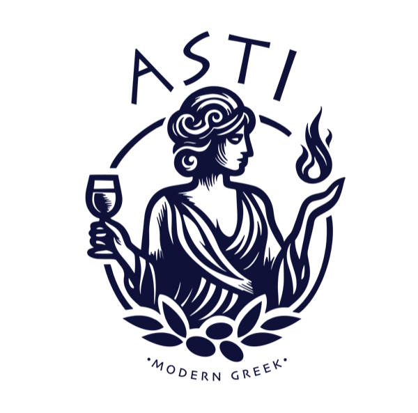 Asti Modern Greek logo